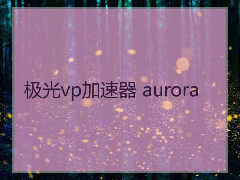 极光vp加速器 aurora