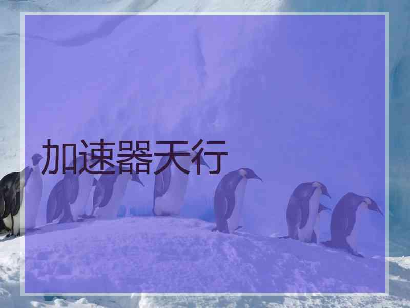 加速器天行