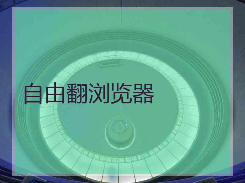 自由翻浏览器