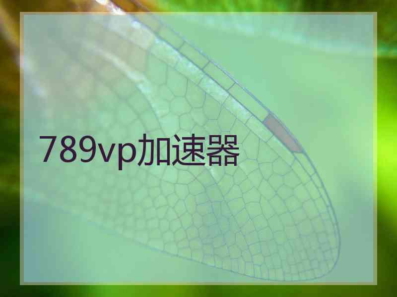789vp加速器