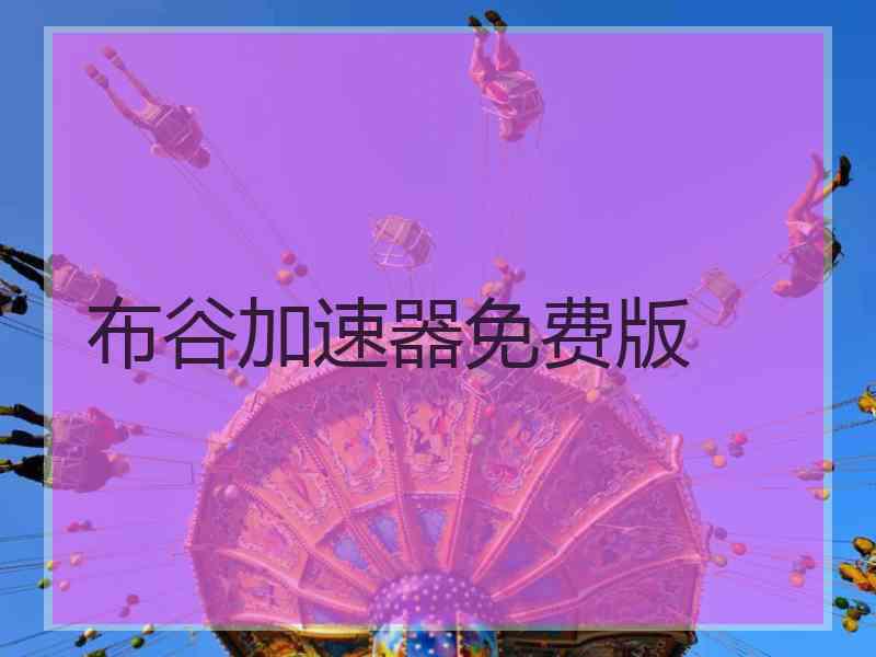 布谷加速器免费版