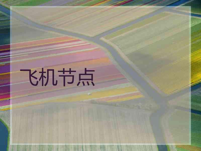 飞机节点