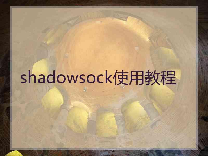 shadowsock使用教程
