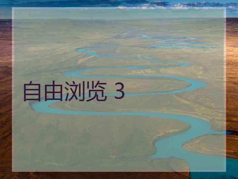 自由浏览 3
