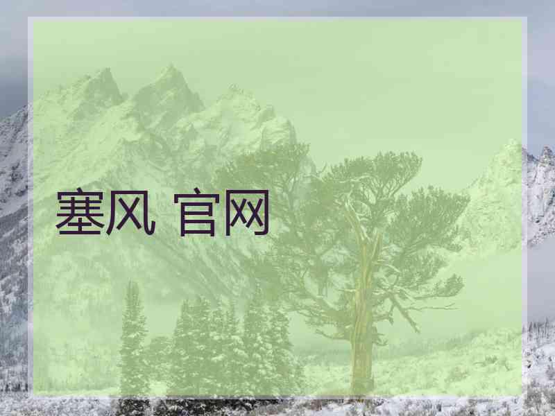 塞风 官网