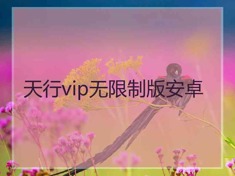 天行vip无限制版安卓
