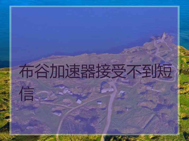 布谷加速器接受不到短信