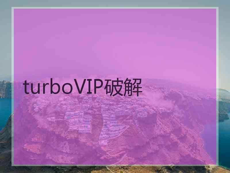 turboVIP破解