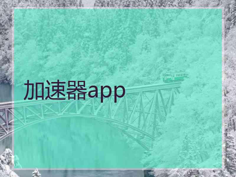 加速器app