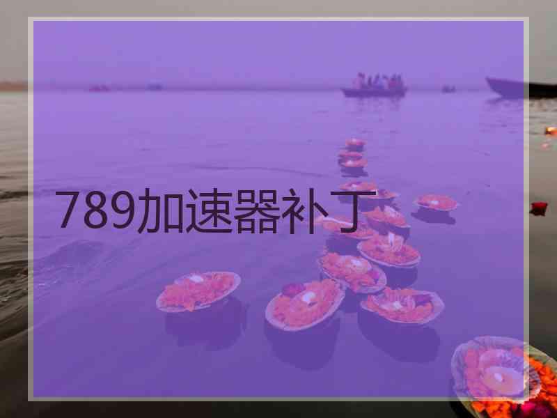 789加速器补丁
