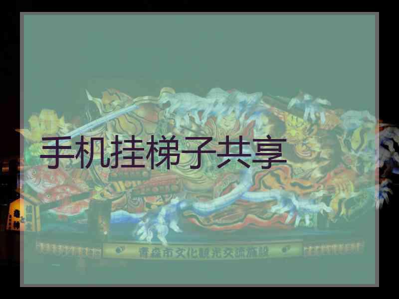 手机挂梯子共享