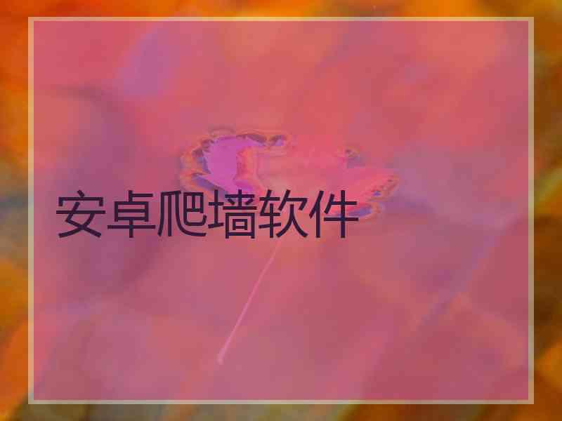 安卓爬墙软件