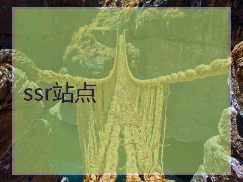 ssr站点