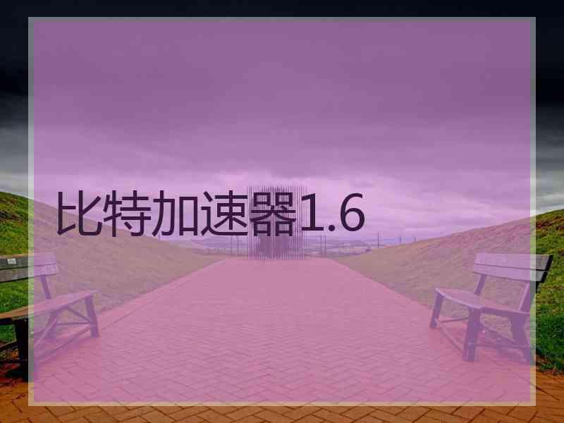比特加速器1.6
