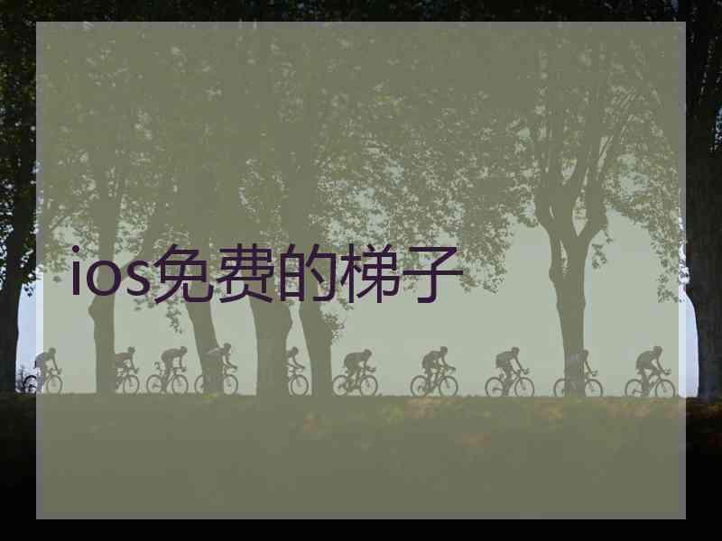 ios免费的梯子
