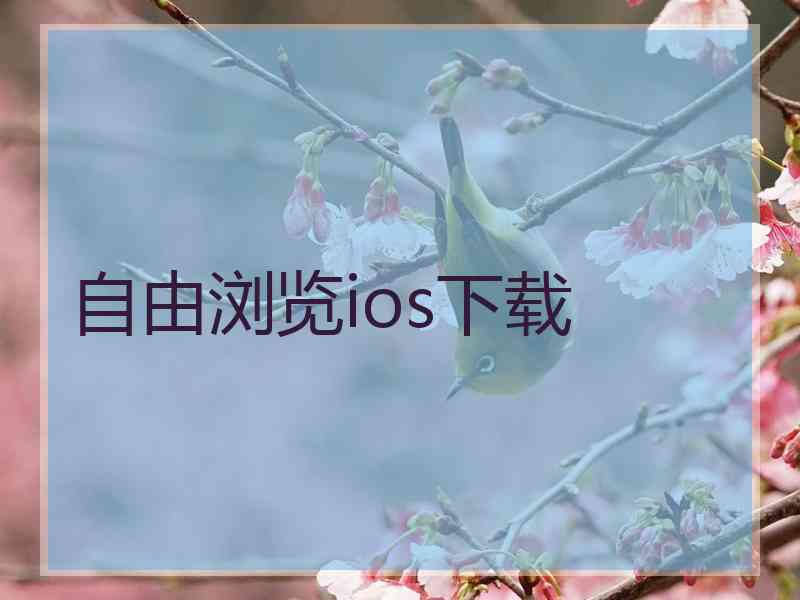 自由浏览ios下载