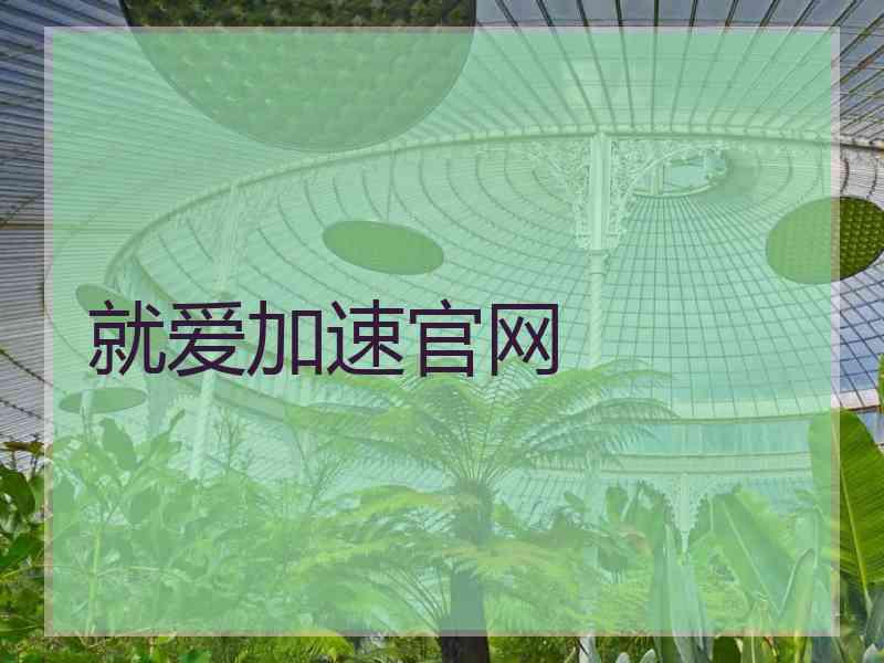 就爱加速官网