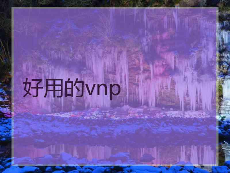 好用的vnp