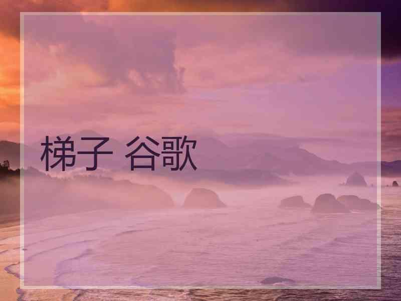 梯子 谷歌
