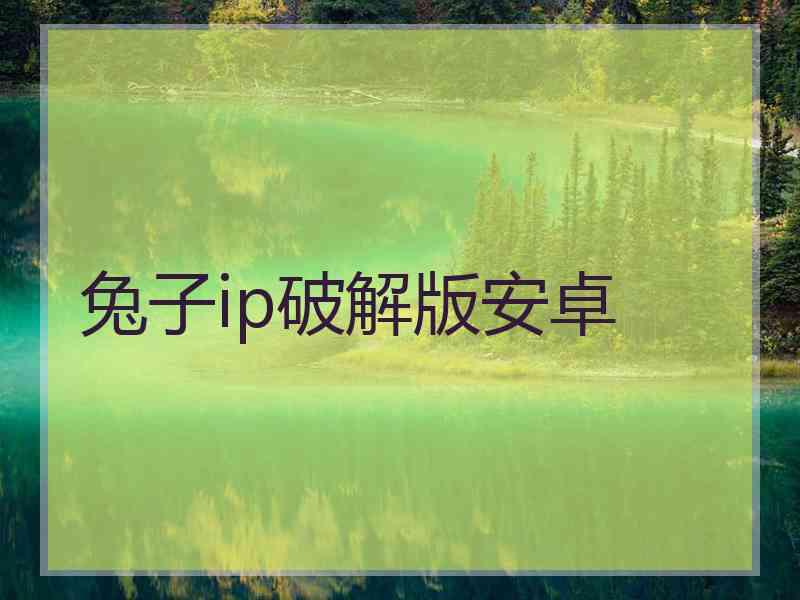兔子ip破解版安卓