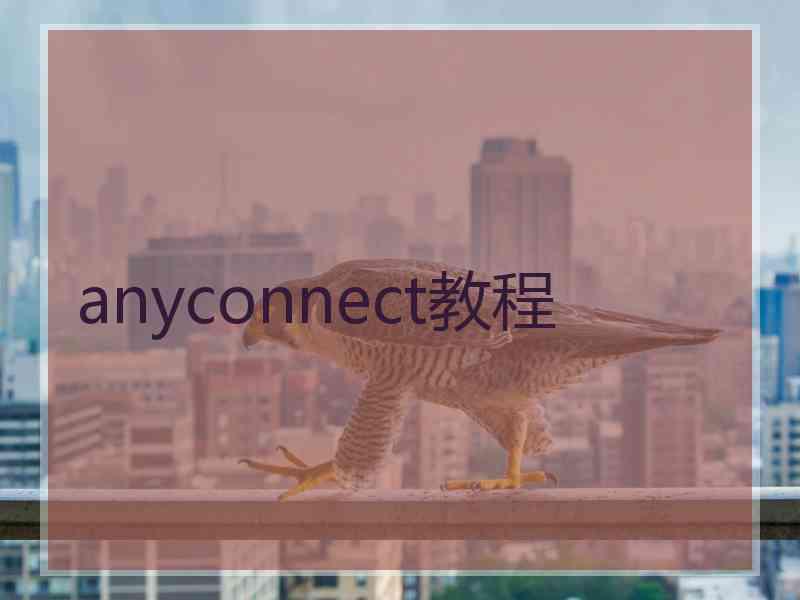 anyconnect教程