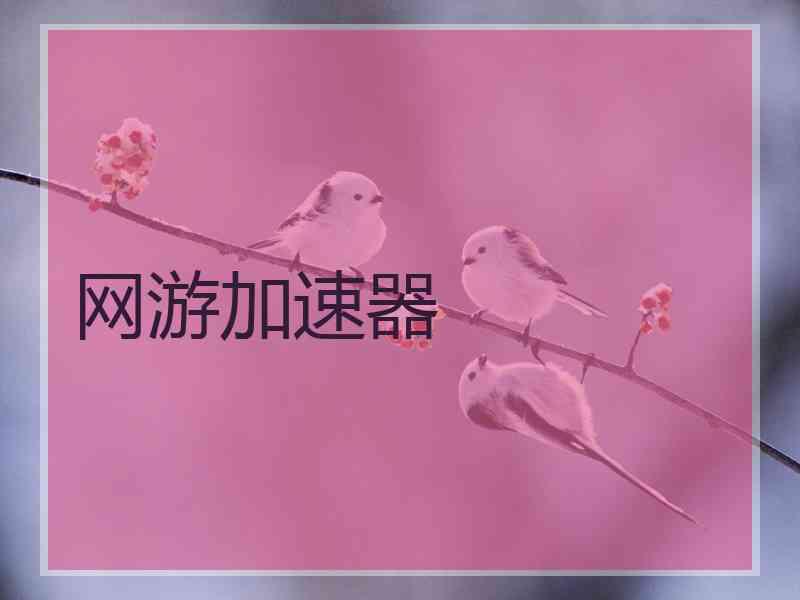 网游加速器