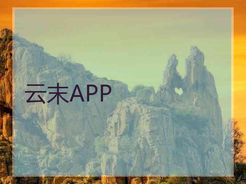 云末APP