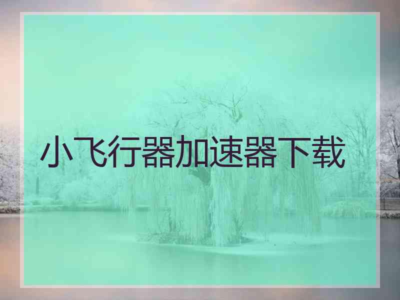 小飞行器加速器下载