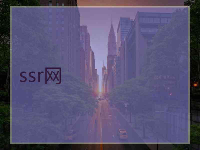 ssr网